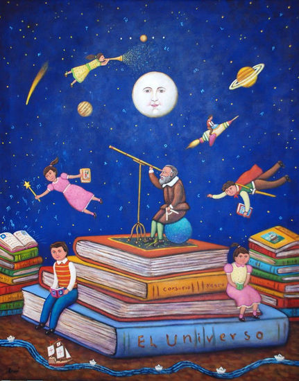 El universo de los libros y Galileo 