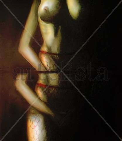 cuerpos vacilantes Oil Canvas Figure Painting