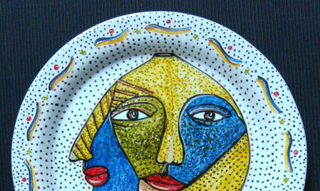 PLATOS CERÀMICA PINTADOS A MANO