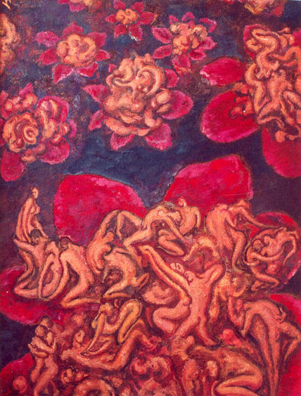 Las flores rojas