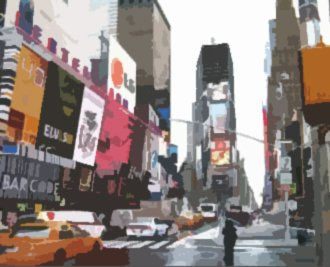 Calles de Nueva York Oil Canvas Others