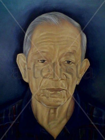 Señor quintero Oil Canvas Portrait