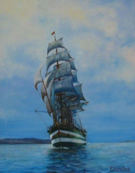 Velero 1 Oil Canvas Landscaping