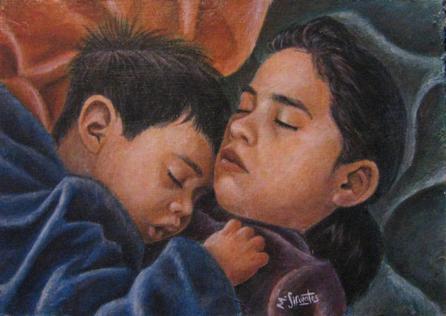 Dulces sueños Acrylic Panel Portrait