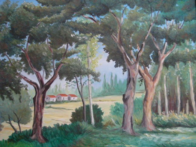 Paisaje impresionista Oil Canvas Landscaping