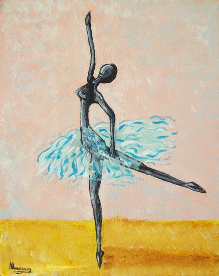 Ballerina 1 Oil Canvas Landscaping