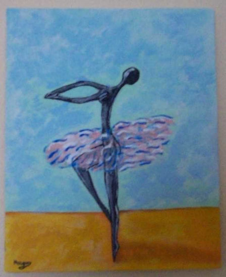 Ballerina 2 Oil Canvas Landscaping