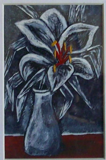 Flor negra Oil Canvas Landscaping