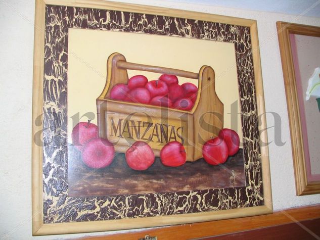 manzanas Acrylic Canvas Others