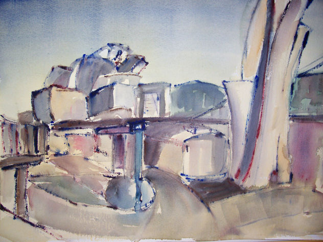 Museo Guggenheim en grises
