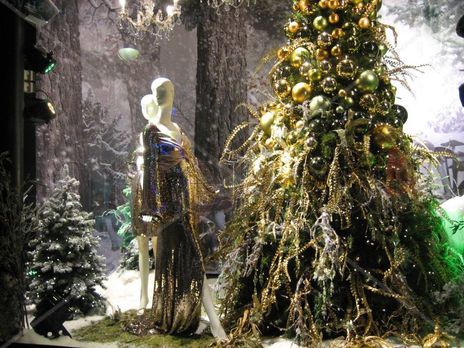 Navidad en la vidriera