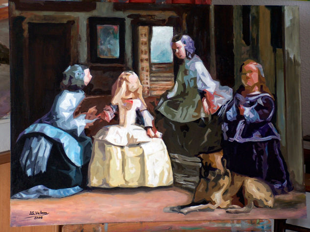 Meninas_1 Óleo Tabla Otros