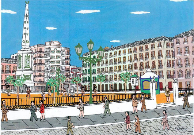 Malaga - Plaza de la Merced 