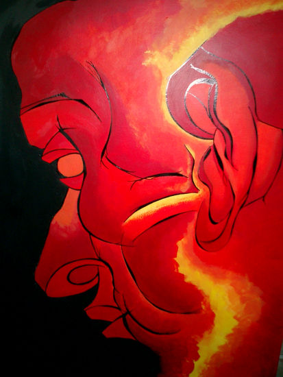 la soledad encendida Acrylic