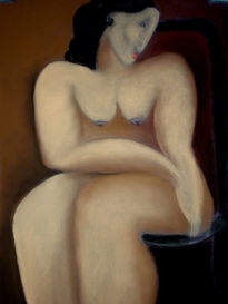 Mujer sentada