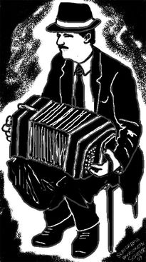 BANDONEON serigrafía