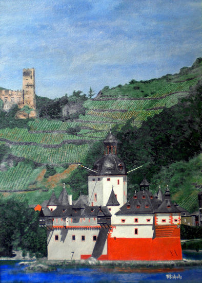 Burg Pfalzgrafenstein Acrílico Otros Paisaje