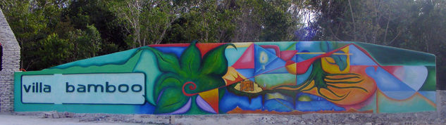 mural -Hacia la evolucion 2012 