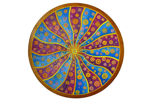 mandala Oil Canvas Others