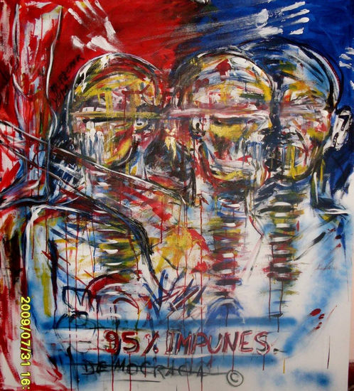 95%impunes Oil Canvas Others