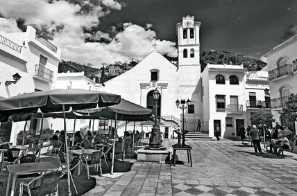 Plaza del pueblo.