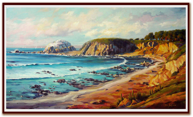 El Canelo - Algarrobo Oil Canvas Landscaping