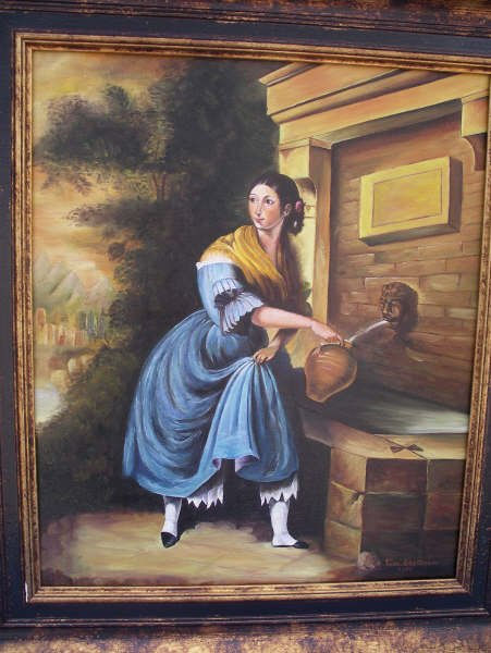 la niña de la fuente