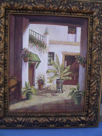 patio de pueblo 