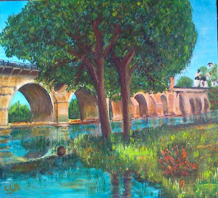 Puente de palmas