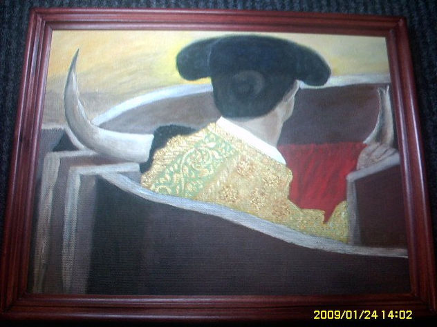 TORERO EN EL BURLADERO