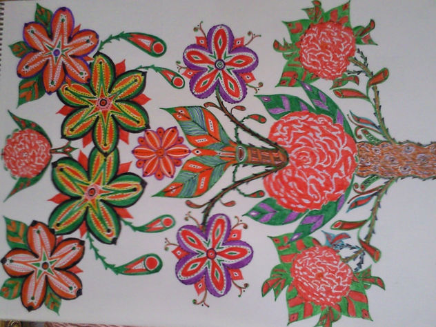 explosión de color