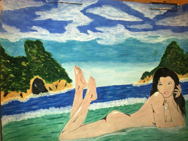 EN LA PLAYA DE MARUATA