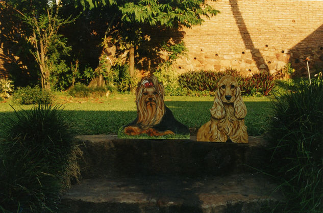 COCKER Y YORKSHIRE TERRIER 