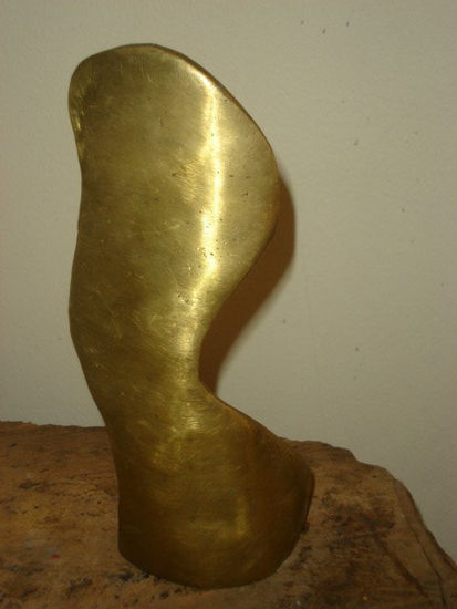 curvas Bronce Abstracta