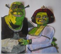 SHREK y FIONA