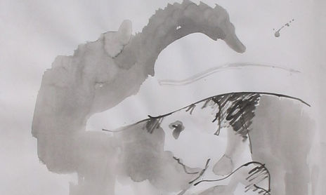 Lápiz y tinta