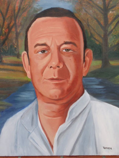 FAROUK Oil Canvas Portrait