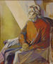 1996 Mujer de Pueblo. Óleo. 68 x 82 cm