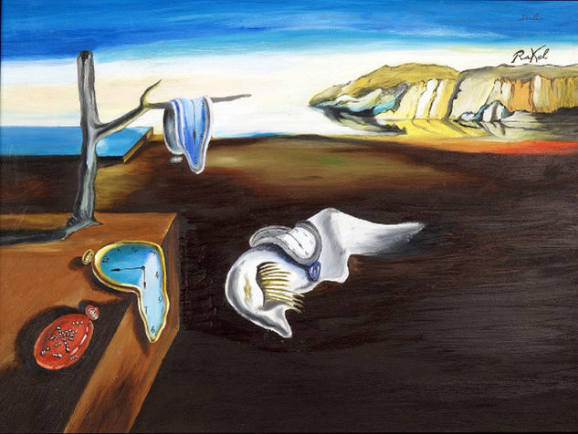 La persistencia de la memoria (Salvador Dalí) Oil Canvas