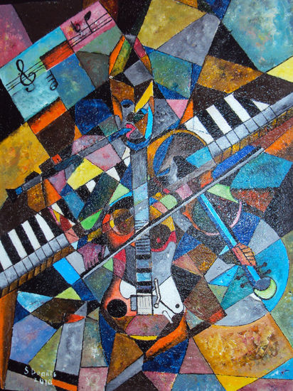 SYMPHONY OF THE LADIES (SINFONIA DE LAS DAMAS) Mixed media Panel Others