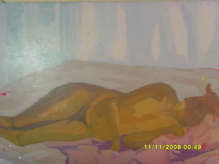 Desnudo en Verde