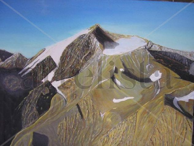 Aconcagua Oil Canvas Landscaping