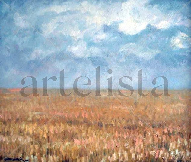 CAMPO DE TRIGO Acrylic Canvas Landscaping