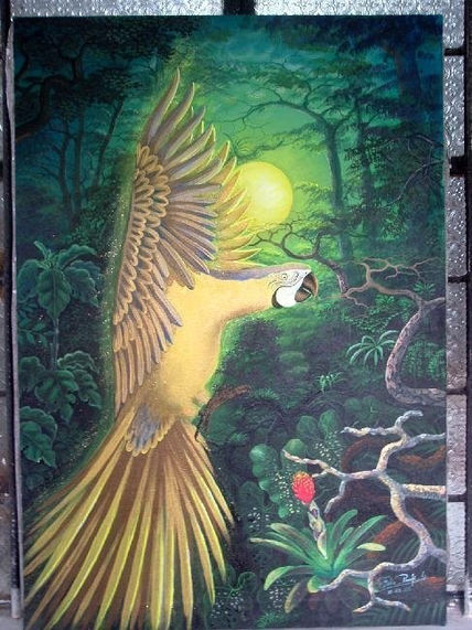 El vuelo guacamayo...