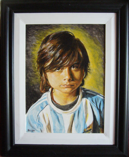 "tomas" Acrílico Lienzo Retrato