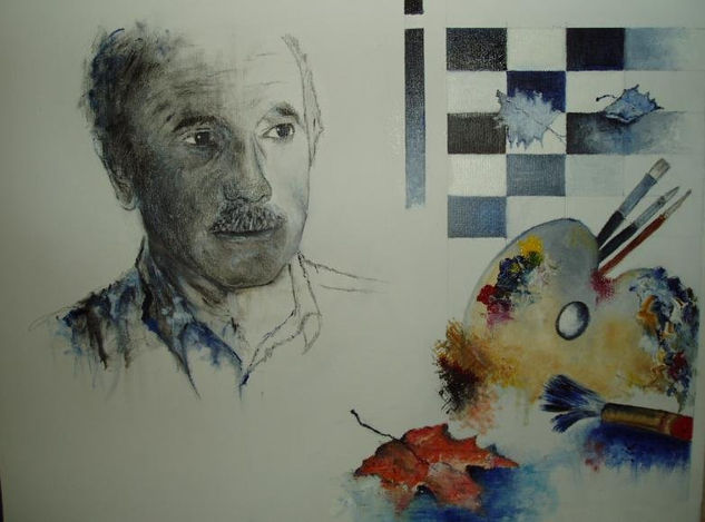 Autorretrato pintor 