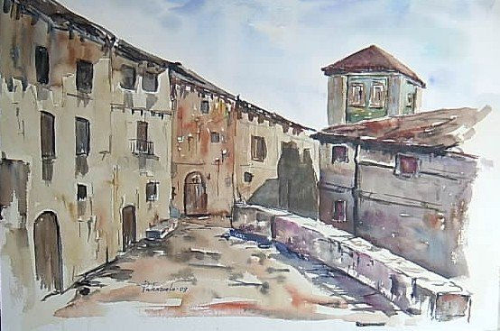 Albarracin Watercolour Paper Landscaping