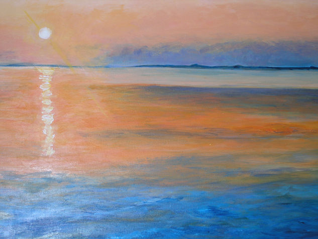 Atardecer en la Albufera Acrylic Panel