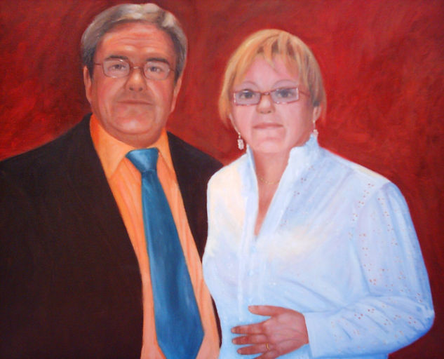 Retrato V Oil Canvas Portrait