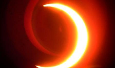Eclipse IV centenario del Quijote